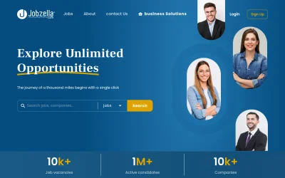 Preview of jobzella.com