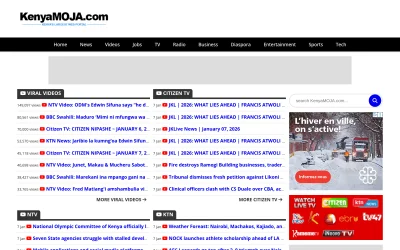 Preview of kenyamoja.com