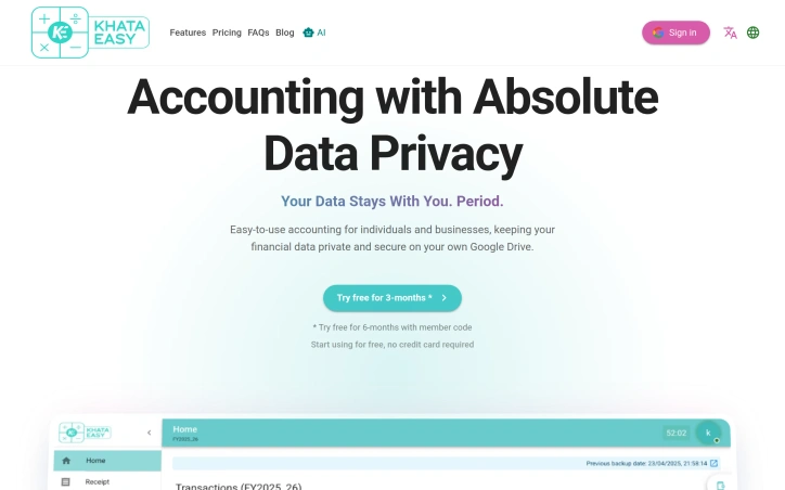 khataeasy.com screenshot