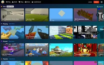 kogama.com screenshot