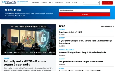 komando.com screenshot