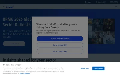 kpmg.com screenshot