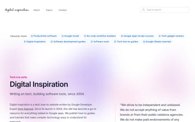 labnol.org screenshot