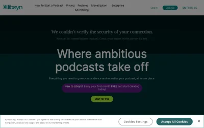 libsyn.com screenshot