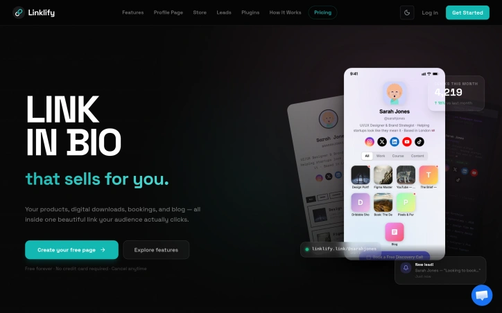 Preview of linklify.link