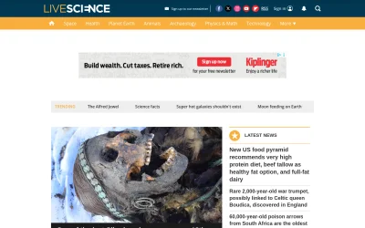 livescience.com screenshot