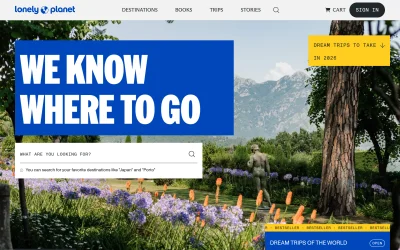 lonelyplanet.com screenshot