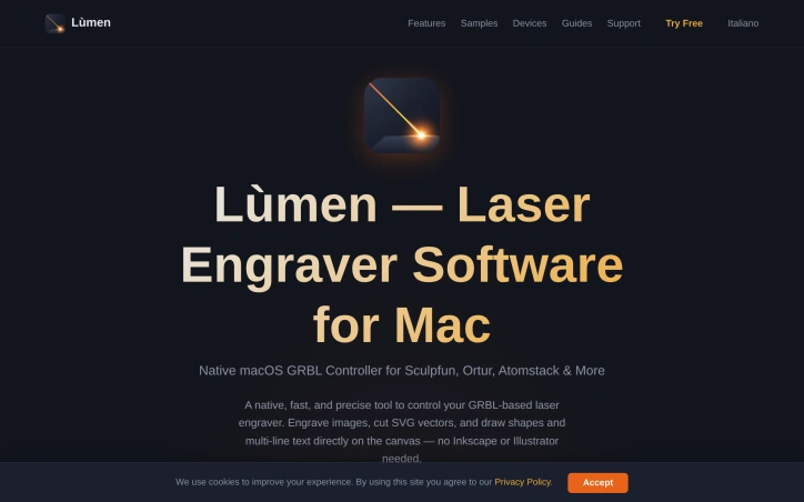 lumen.dimix.it screenshot