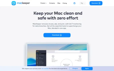 mackeeper.com screenshot