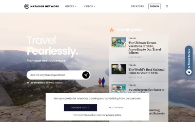 Preview of matadornetwork.com