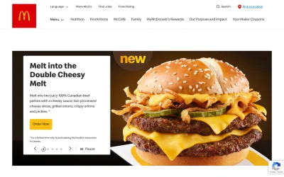 Preview of mcdonalds.com