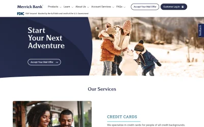 merrickbank.com screenshot