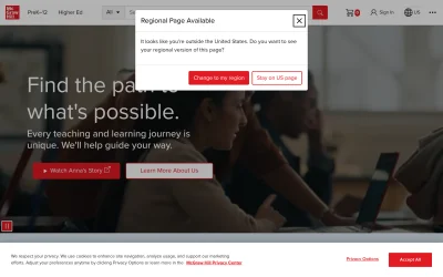 mheducation.com screenshot