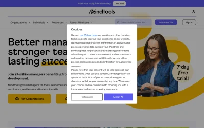 mindtools.com screenshot