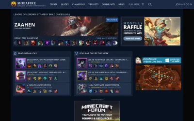 mobafire.com screenshot