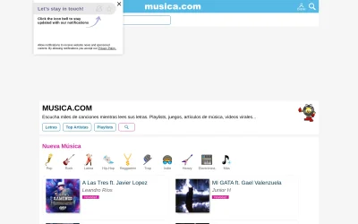 musica.com screenshot