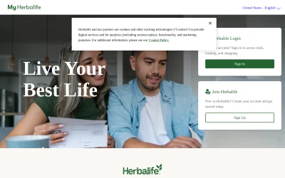 Preview of myherbalife.com