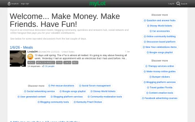 mylot.com screenshot