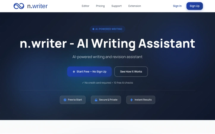 Preview of n-writer.app