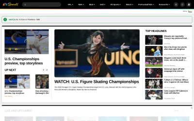 nbcsports.com screenshot
