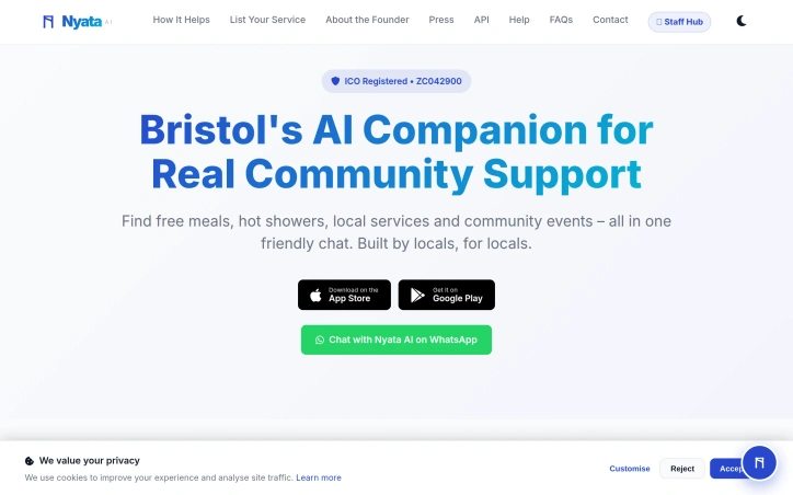 Preview of nyataai.co.uk