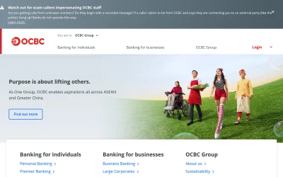 ocbc.com screenshot