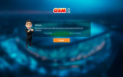 onlinesoccermanager.com screenshot