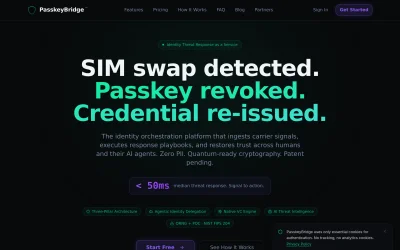 passkeybridge.io screenshot