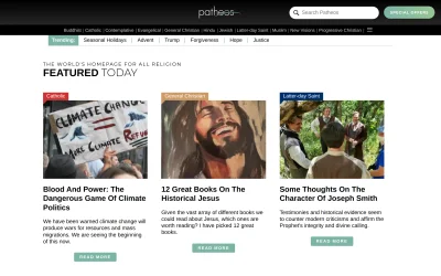 patheos.com screenshot