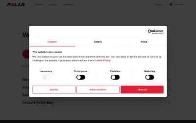 polar.com screenshot