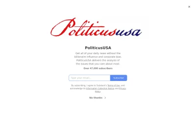 politicususa.com screenshot