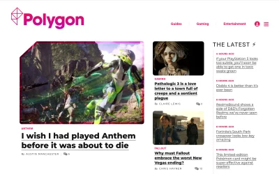 polygon.com screenshot