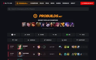 probuilds.net screenshot