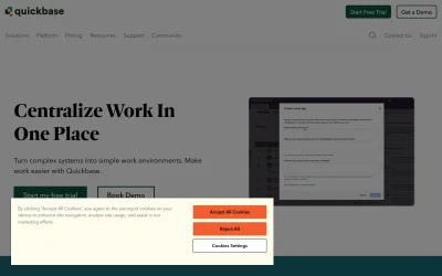 quickbase.com screenshot