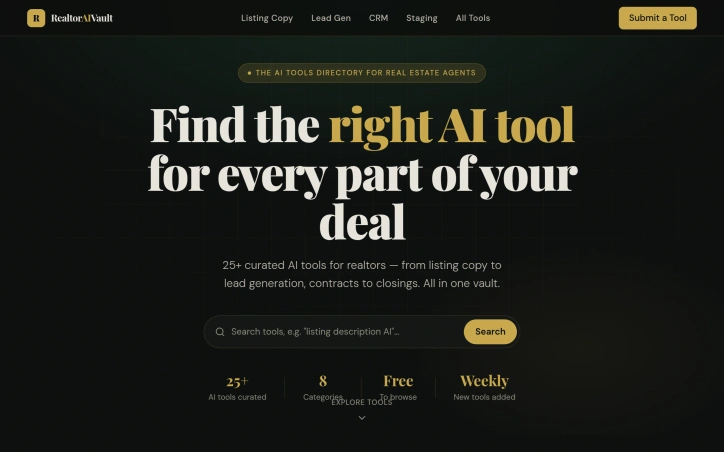 realtoraivault.com screenshot