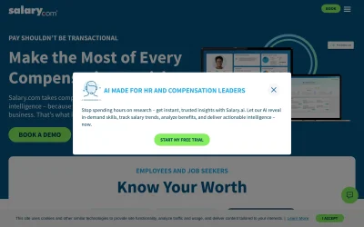 salary.com screenshot