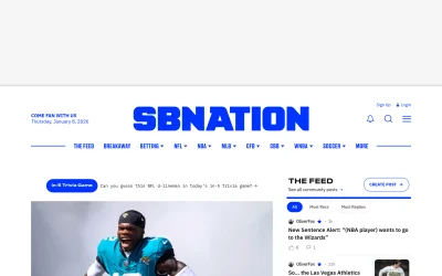 sbnation.com screenshot