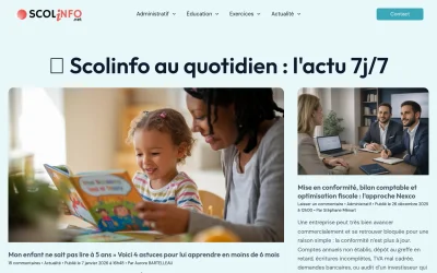 Preview of scolinfo.net