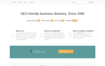 scrubtheweb.com screenshot