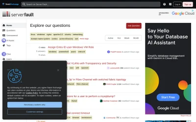 serverfault.com screenshot