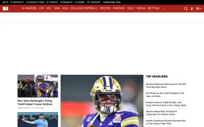 si.com screenshot