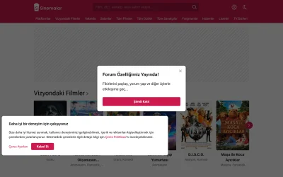 Preview of sinemalar.com