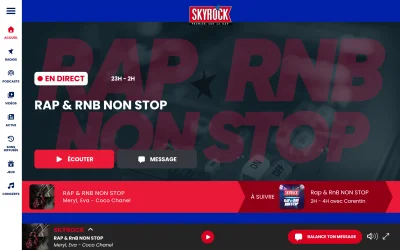 skyrock.com screenshot
