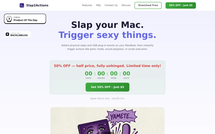 Preview of slap2actions.click