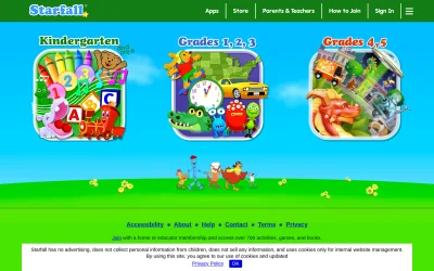 starfall.com screenshot