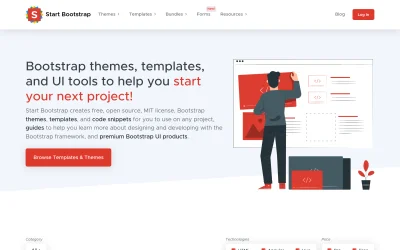 startbootstrap.com screenshot
