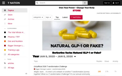 Preview of t-nation.com