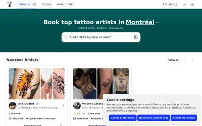 tattoodo.com screenshot