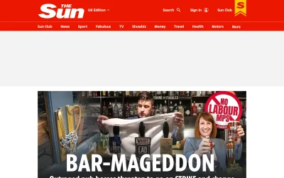 thesun.co.uk screenshot