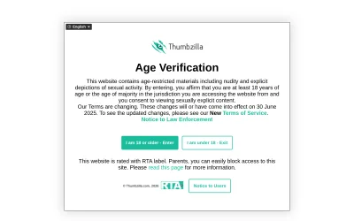 thumbzilla.com screenshot